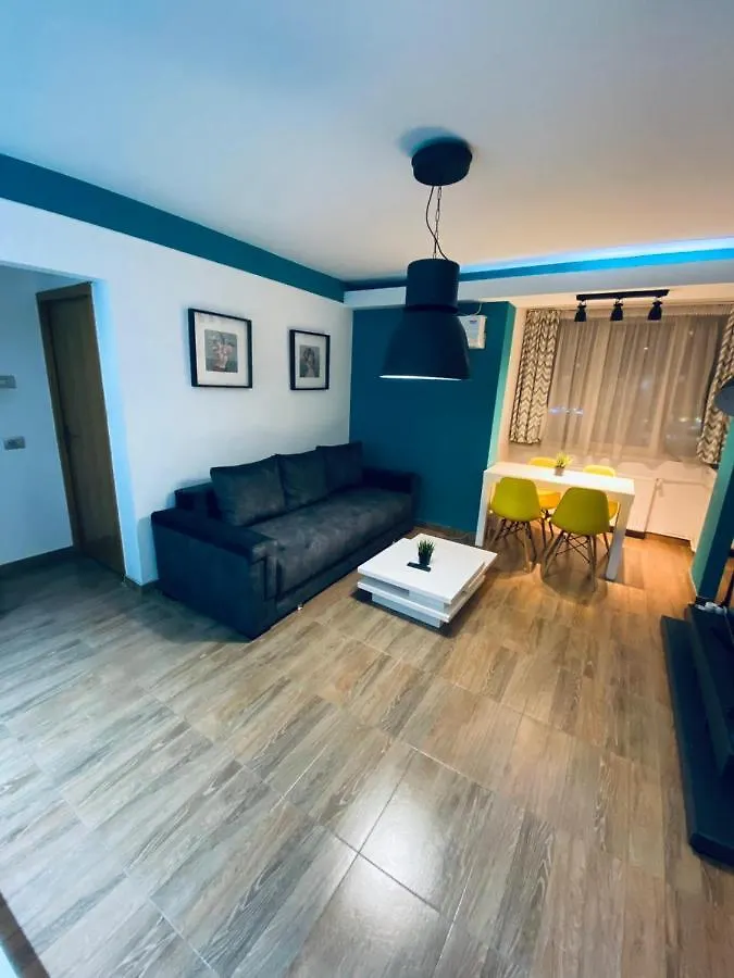 Apartament Central Blue Apartment-University Market Bucureşti