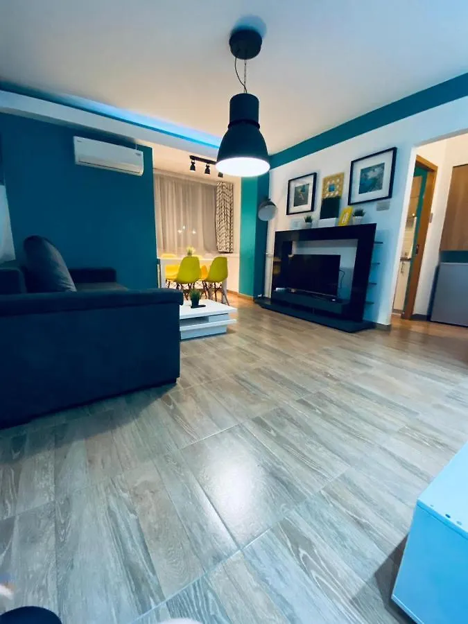 Apartmán Central Blue Apartment-University Market Bukurešť